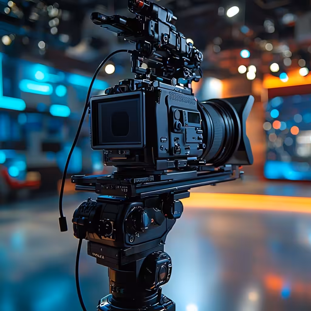 Caméra vidéo professionnelle pour améliorer la visibilité Google d’un entrepreneur à Vertou