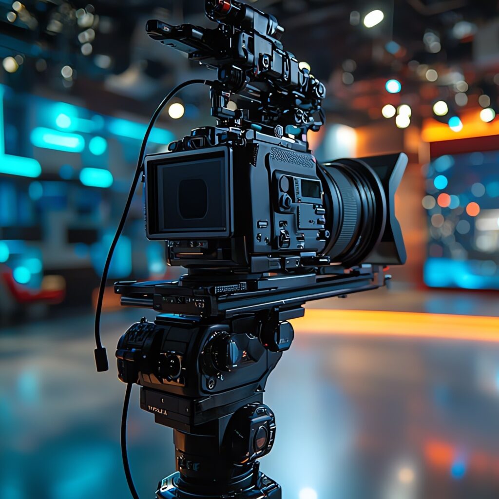 Caméra vidéo professionnelle pour améliorer la visibilité Google d’un entrepreneur à Vertou